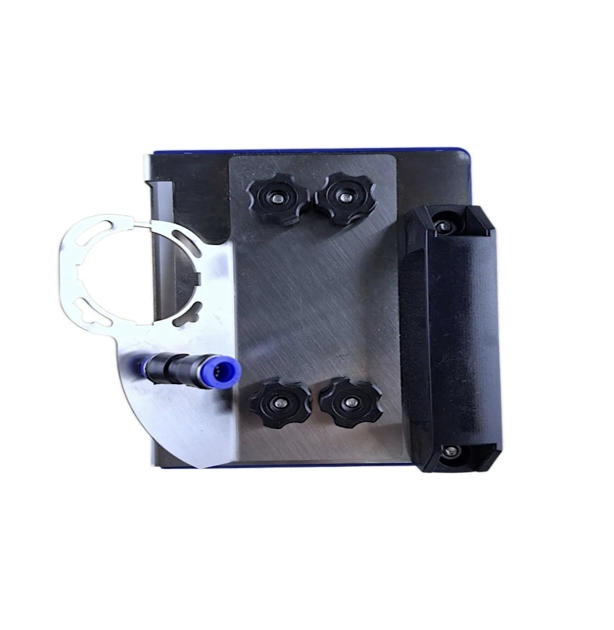 Инструмент для резки фаски плитки под углом 45 градусов, 100 мм, подставка для УШМ,нержавейка Инструмент для резки фаски плитки под углом 45 градусов, 100 мм, подставка для УШМ,нержавейка