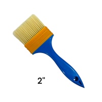 Кисть малярная плоская 50 мм, 2", нейлоновый ворс 40 мм, пластиковая рукоять, "MAXIMUM" Кисть малярная плоская 50 мм, 2", нейлоновый ворс 40 мм, пластиковая рукоять, "MAXIMUM"