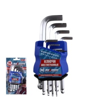 Набор шестигранников HEX мини с шаром из 9 предметов, 1,5-10 мм, 120 мм, "MAXIMUM" MX 14718 Набор шестигранников HEX мини с шаром из 9 предметов, 1,5-10 мм, 120 мм, "MAXIMUM" MX 14718