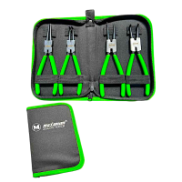 Набор съемников стопорных колец 175 мм в чехле, «Maximum» Набор съемников стопорных колец 175 мм в чехле, «Maximum»