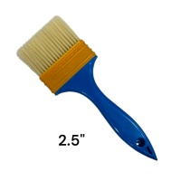 Кисть малярная плоская 65 мм, 2,5", нейлоновый ворс 40 мм, пластиковая рукоять, "MAXIMUM" Кисть малярная плоская 65 мм, 2,5", нейлоновый ворс 40 мм, пластиковая рукоять, "MAXIMUM"