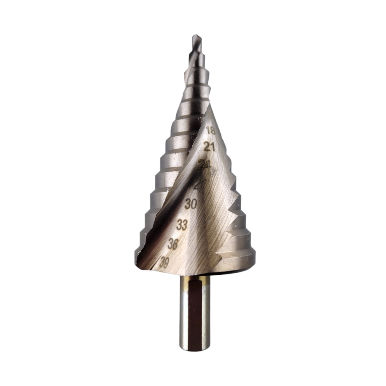 Сверло ступенчатое HSS по металлу 4-39 мм, "MAXIMUM" MX 08182 Сверло ступенчатое HSS по металлу 4-39 мм, "MAXIMUM" MX 08182