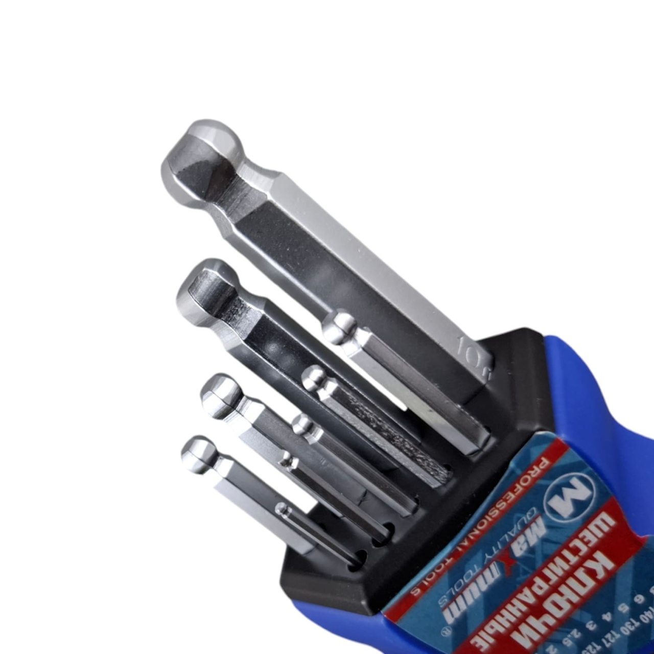 Купить оптом Набор шестигранников HEX мини с шаром из 9 предметов, 1,5-10 мм, 120 мм, "MAXIMUM" MX 14718 набор шестигранников hex мини с шаром из 9 предметов, 1,5-10 мм, 120 мм, "maximum" mx 14718 оптом