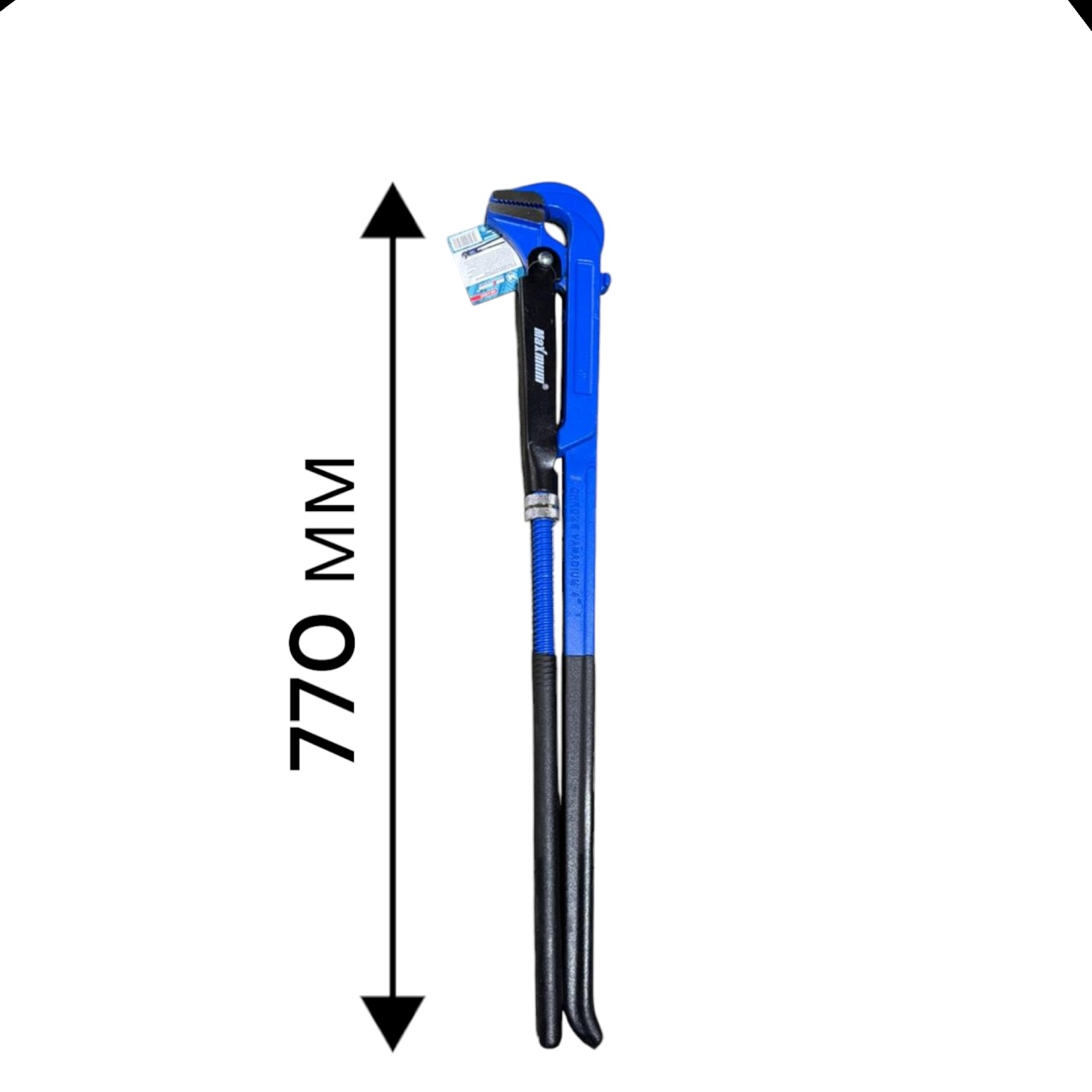 Купить оптом Ключ трубный газовый рычажной №4 770 мм, (цельнокованый), обливные рукоятки ЕVA, "MAXIMUM" MX 13537 ключ трубный газовый рычажной №4 770 мм, (цельнокованый), обливные рукоятки еva, "maximum" mx 13537 оптом