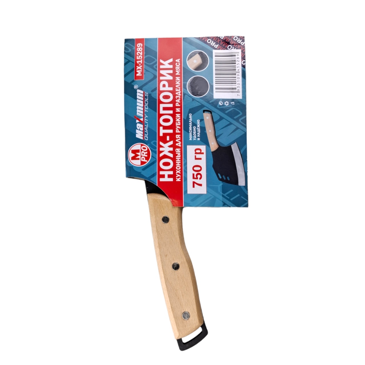 Купить оптом Нож-топорик кованый для рубки и разделки мяса, деревянная рукоятка, 750гр., «Maximum» MX 15289 нож-топорик кованый для рубки и разделки мяса, деревянная рукоятка, 750гр., «maximum» mx 15289 оптом