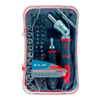 Купить оптом Набор головок и насадок 61 предмет, с храповым механизмом,"MAXIMUM" (2710) набор головок и насадок 61 предмет, с храповым механизмом,"maximum" (2710) оптом