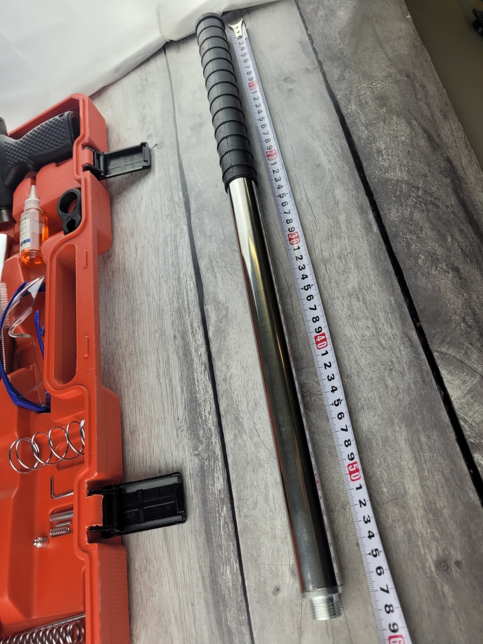 Купить оптом Пороховой монтажный пистолет с удлинителями, кейс пороховой монтажный пистолет с удлинителями, кейс оптом