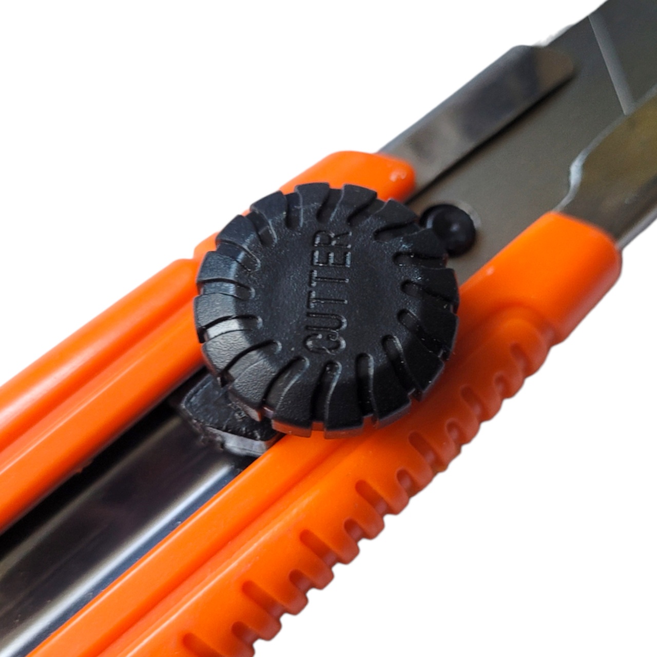 Купить оптом Нож канцелярский 25 мм, с роликовым фиксатором, усиленный, желтый (3182) нож канцелярский 25 мм, с роликовым фиксатором, усиленный, желтый (3182) оптом