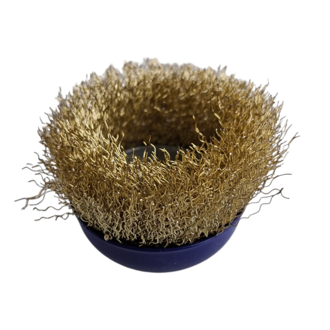 Купить оптом Щетка для УШМ чашечная 65 мм, 2,5", волнистая, латунированная, "MAXIMUM" MX 17719 Щетка для УШМ чашечная 65 мм, 2,5", волнистая, латунированная, "MAXIMUM" MX 17719 оптом