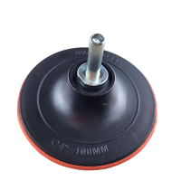 Купить оптом Тарелка опорная 3x100 мм для УШМ, с липучкой, с цилиндрическим хвостовиком, "MAXIMUM" 09448 Тарелка опорная 3x100 мм для УШМ, с липучкой, с цилиндрическим хвостовиком, "MAXIMUM" 09448 оптом