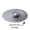 Диск для триммера 40T 255x25,4 мм, выпуклый, "MAXIMUM" (Максимум) MX 46696 оптом
