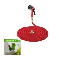 Шланг для полива растягивающийся с распылителем 7.5-22.5 метров,75FT