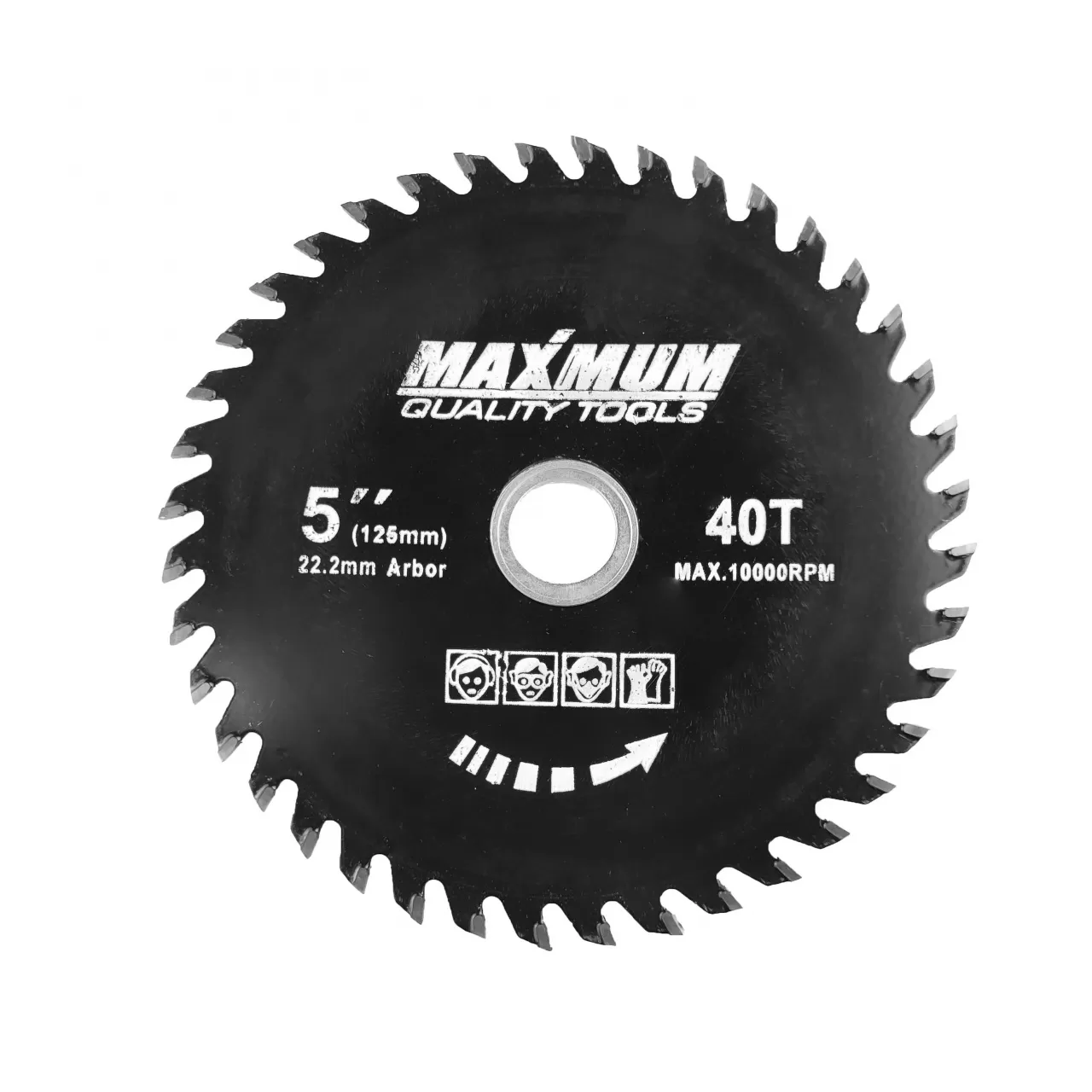 Диск пильный по дереву 125x22,2 мм, твердосплавный, "MAXIMUM" (2065) Диск пильный по дереву 125x22,2 мм, твердосплавный, "MAXIMUM" (2065)