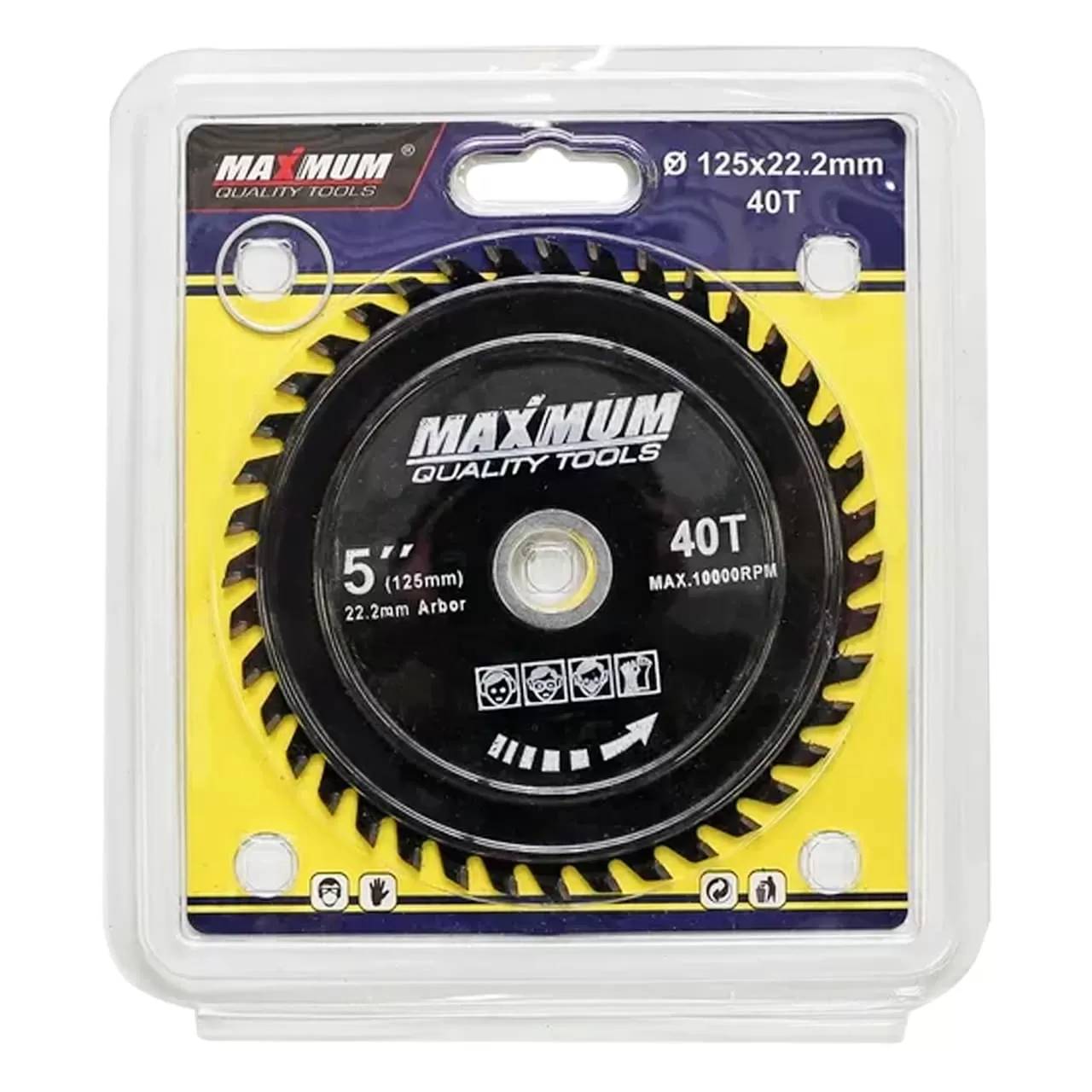 Купить оптом Диск пильный по дереву 125x22,2 мм, твердосплавный, "MAXIMUM" (2065) Диск пильный по дереву 125x22,2 мм, твердосплавный, "MAXIMUM" (2065) оптом